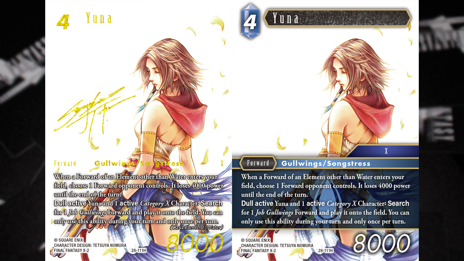 Dreamlike Oceans - Card of the Week - Yuna [28-111H]