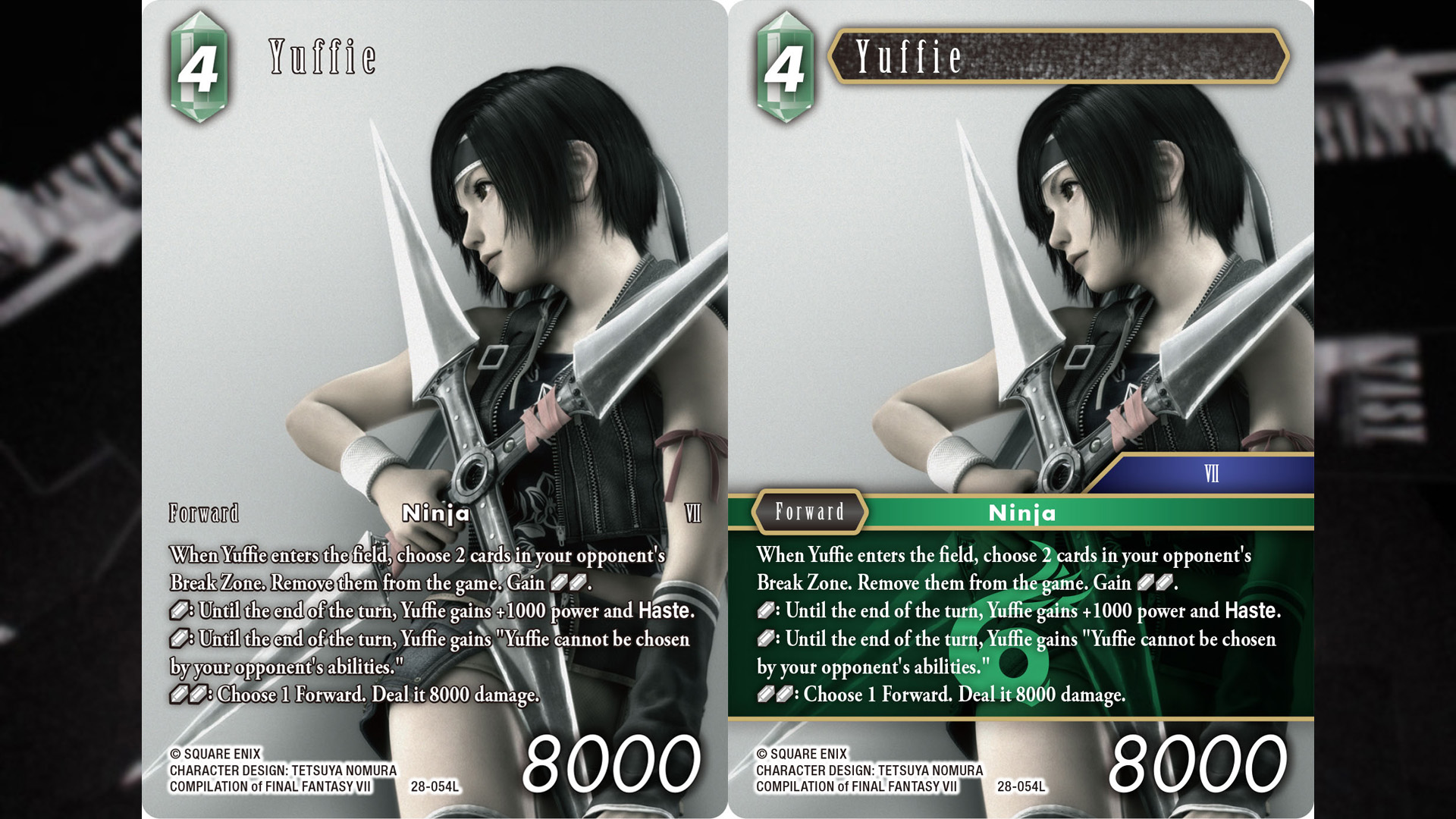 Dreamlike Oceans - Card of the Week - Yuffie [28-054L]