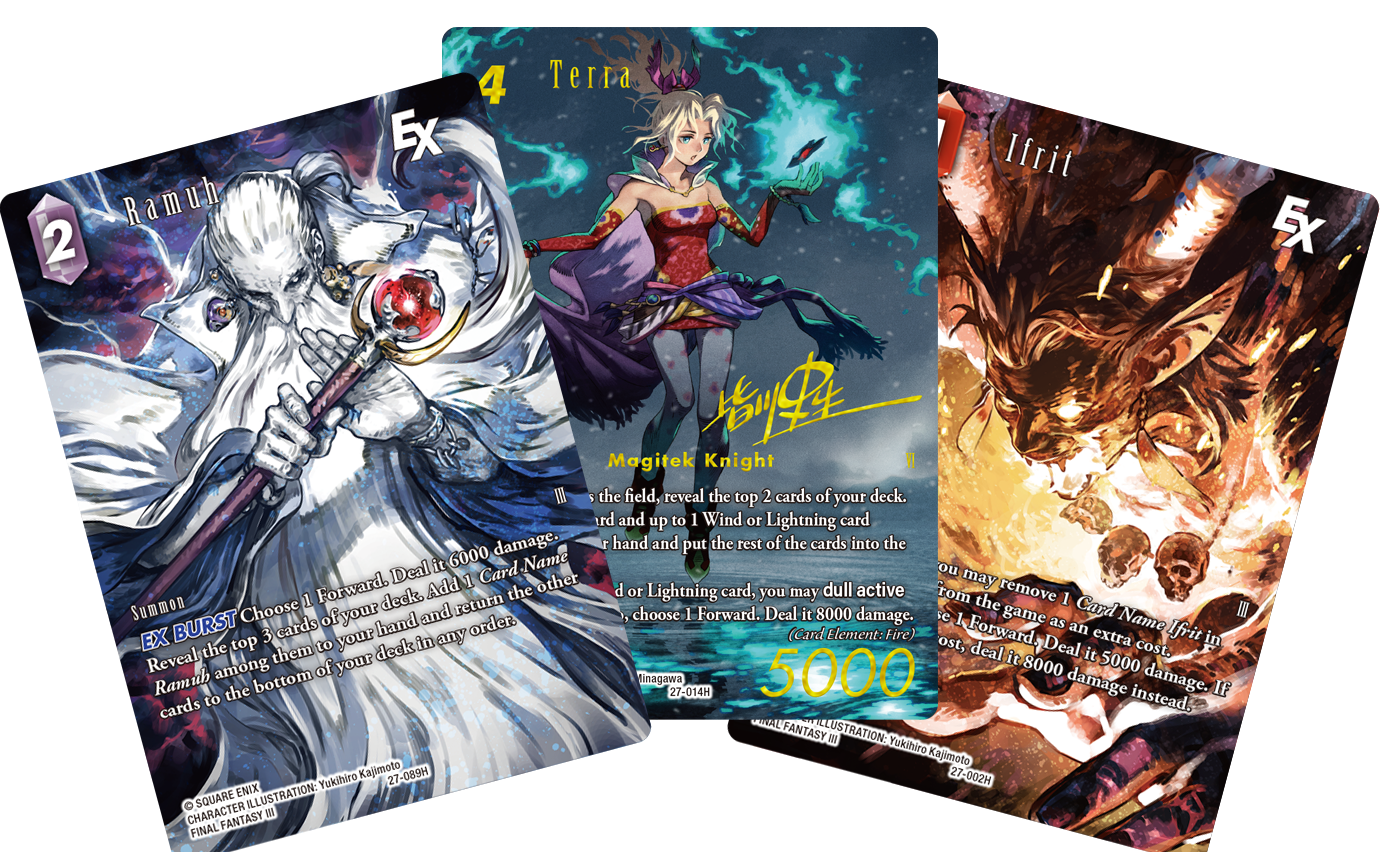 Spread of Opus 27 Cards