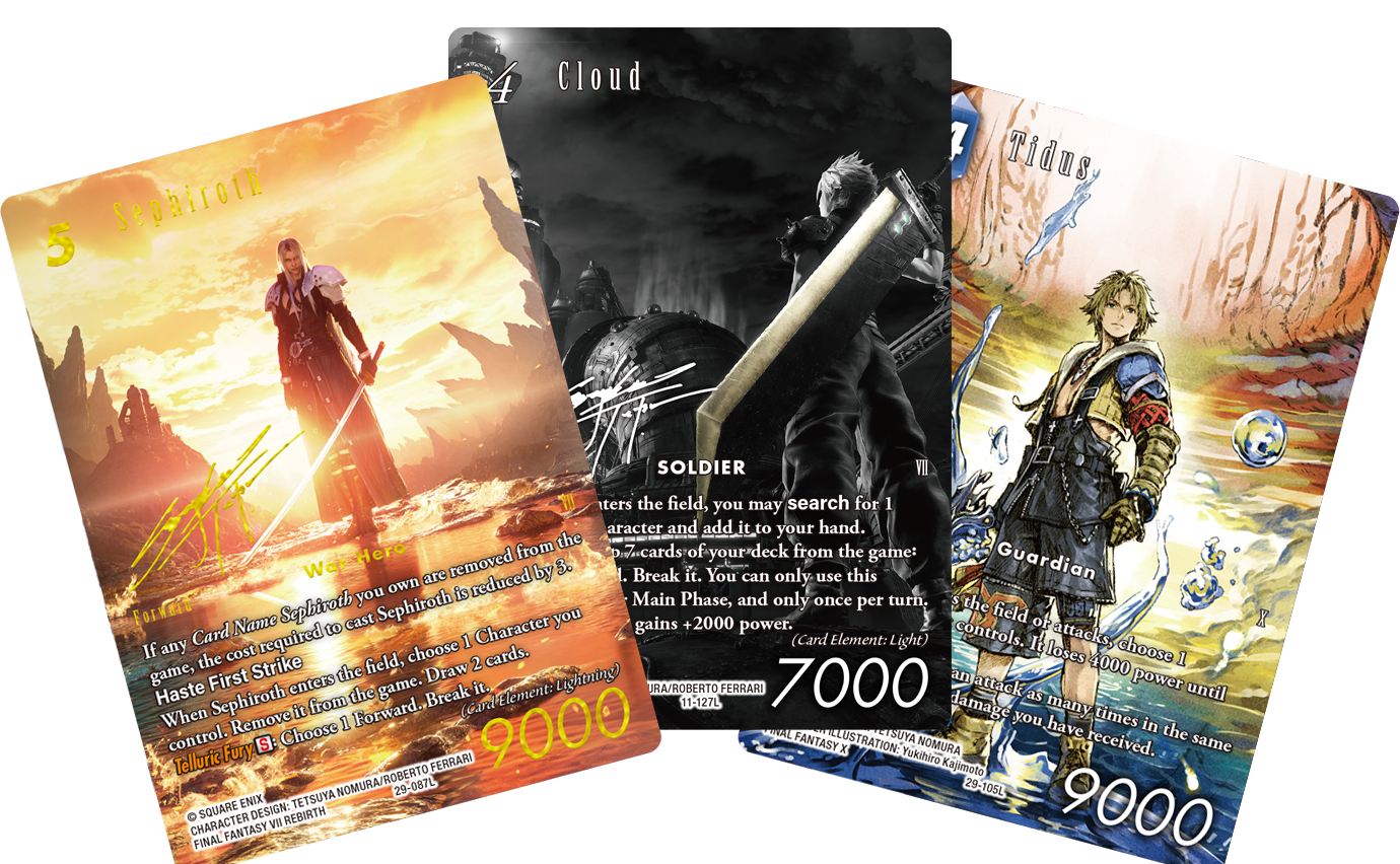 Spread of 3 Opus 29 Cards