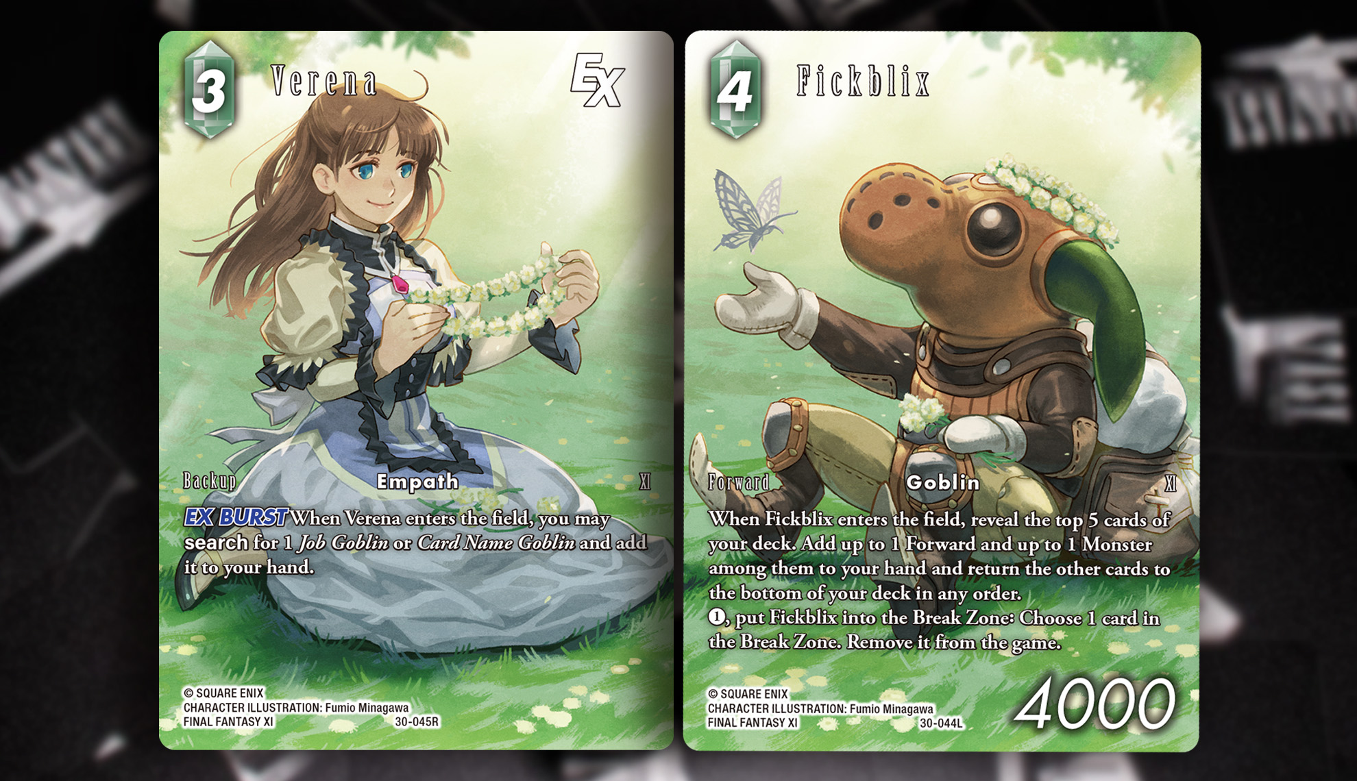 Memories of Life - Card of the Week - [30-044L] Fickblix & [30-045R] Verena