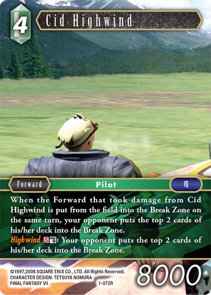 Cid Highwind 1-072R