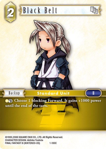 Black Belt 1-100C