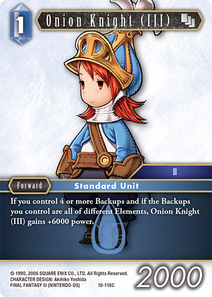 Onion Knight (III) 10-116C