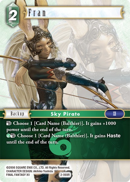 Opus XIV Card of the Week - Vaan | FF Trading Card Game Opus XIV Card of the Week - Vaan | FF Trading Card Game