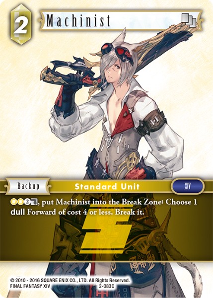 Machinist 2-083C