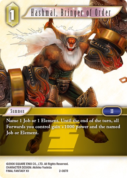 Hashmal, Bringer of Order 2-087R