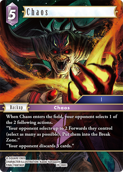 Chaos 29-080