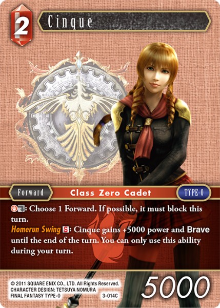 Cinque 3-014C