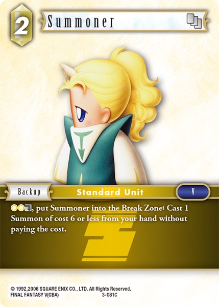 Summoner 3-081C
