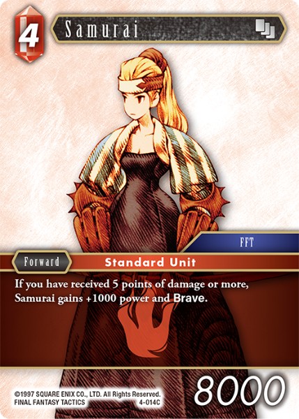 Samurai 4-014C