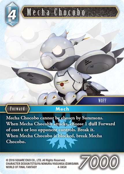 Mecha Chocobo 4-045H