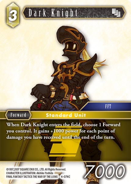 Dark Knight 4-074C