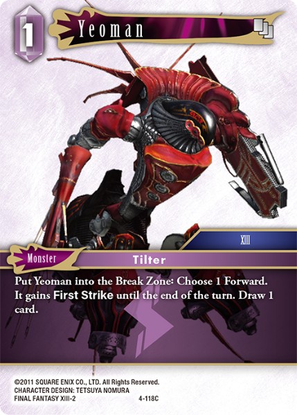 Yeoman 4-118C