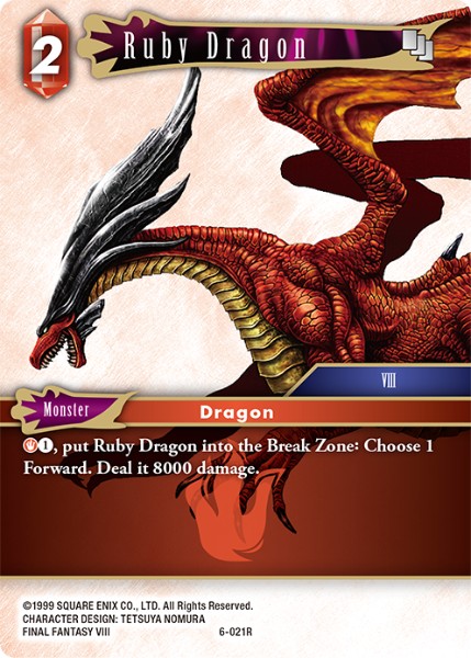 Ruby Dragon 6-021R