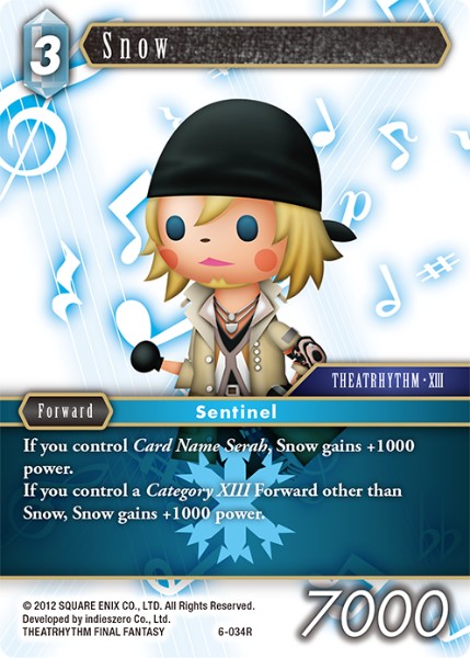 Snow 6-034R