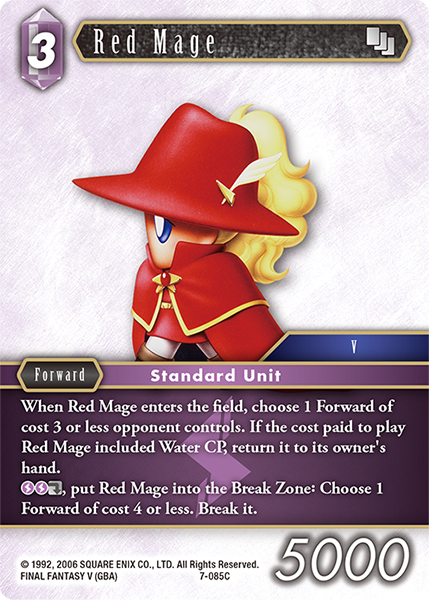 Red Mage 7-085C