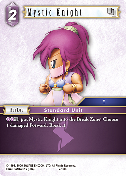 Mystic Knight 7-100C