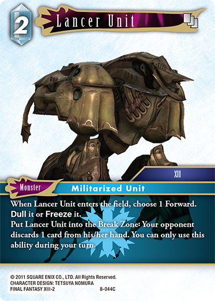 Lancer Unit 8-044C