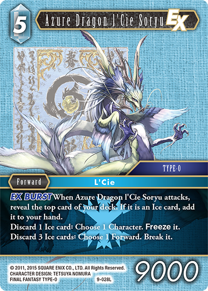 Azure Dragon l'Cie Soryu 9-028L
