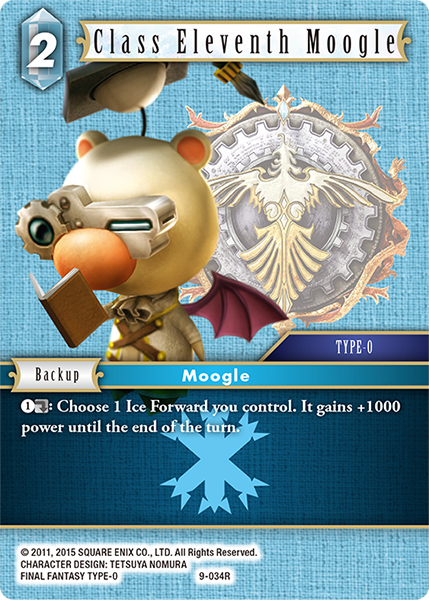 Class Eleventh Moogle 9-034R