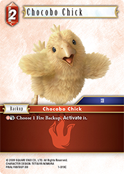 Chocobo Chick 1-019C
