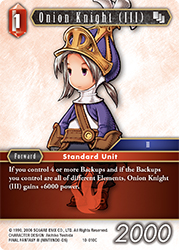 Onion Knight (III) 10-010C