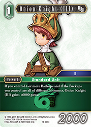 Onion Knight (III) 10-054C