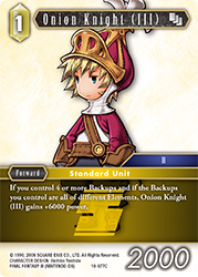 Onion Knight (III) 10-077C