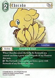 Chocobo 12-047C