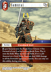 Samurai 16-009C