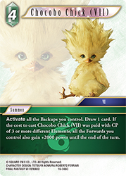 Chocobo Chick (VII) 16-046C