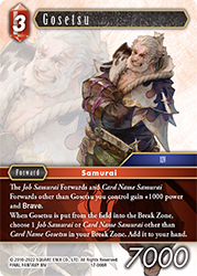 Gosetsu 17-006R
