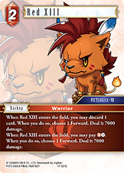 Red XIII 17-021C