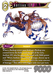 Antlion (IV) 20-065H
