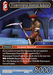 Flameserpent General Gadalar 21-003R