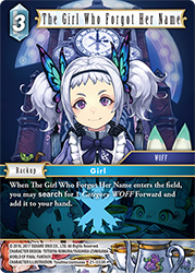 The Girl Who Forgot Her Name 21-033R