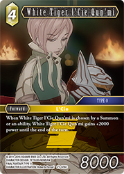 White Tiger l'Cie Qun'mi 21-076C