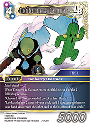 Tonberry & Cactuar 24-125H