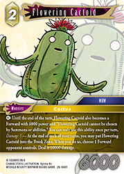 Flowering Cactoid 28-068R