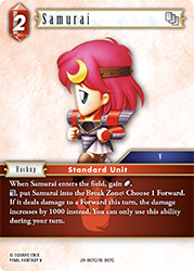 Samurai 29-007C