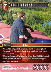 Cid Highwind 29-009H