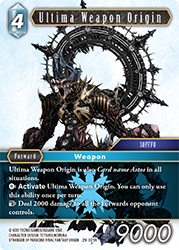 Ultima Weapon Origin 29-021R