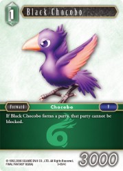 Black Chocobo 3-054C