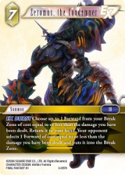 Zeromus, the Condemner 3-087H