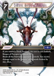 Zodiark, Keeper of Precepts 3-147L