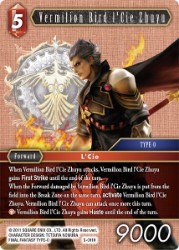 Vermilion Bird l'Cie Zhuyu 5-011H