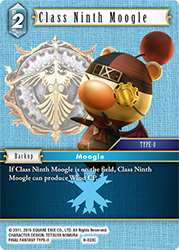 Class Ninth Moogle 9-033C