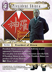 President Shinra B-029